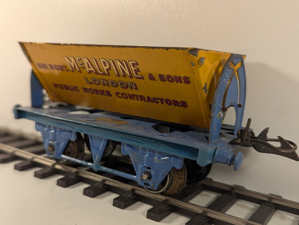 Hornby O Gauge McAlpine & Sons Side Tipping Wagon