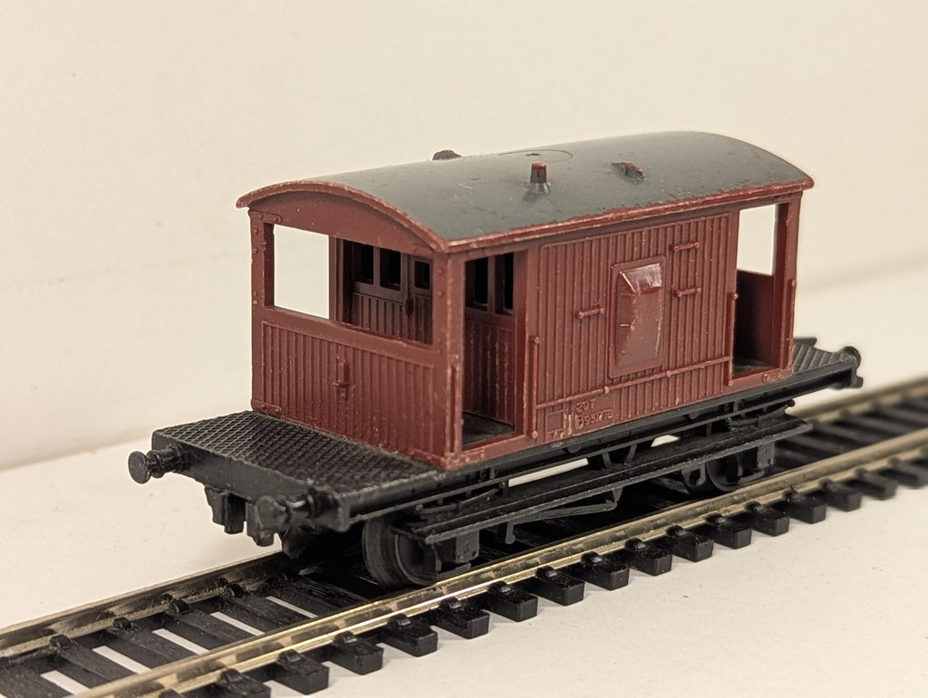 Jouef HO Gauge BR 20 Ton Brake Van B951718 BR Bauxite PR591