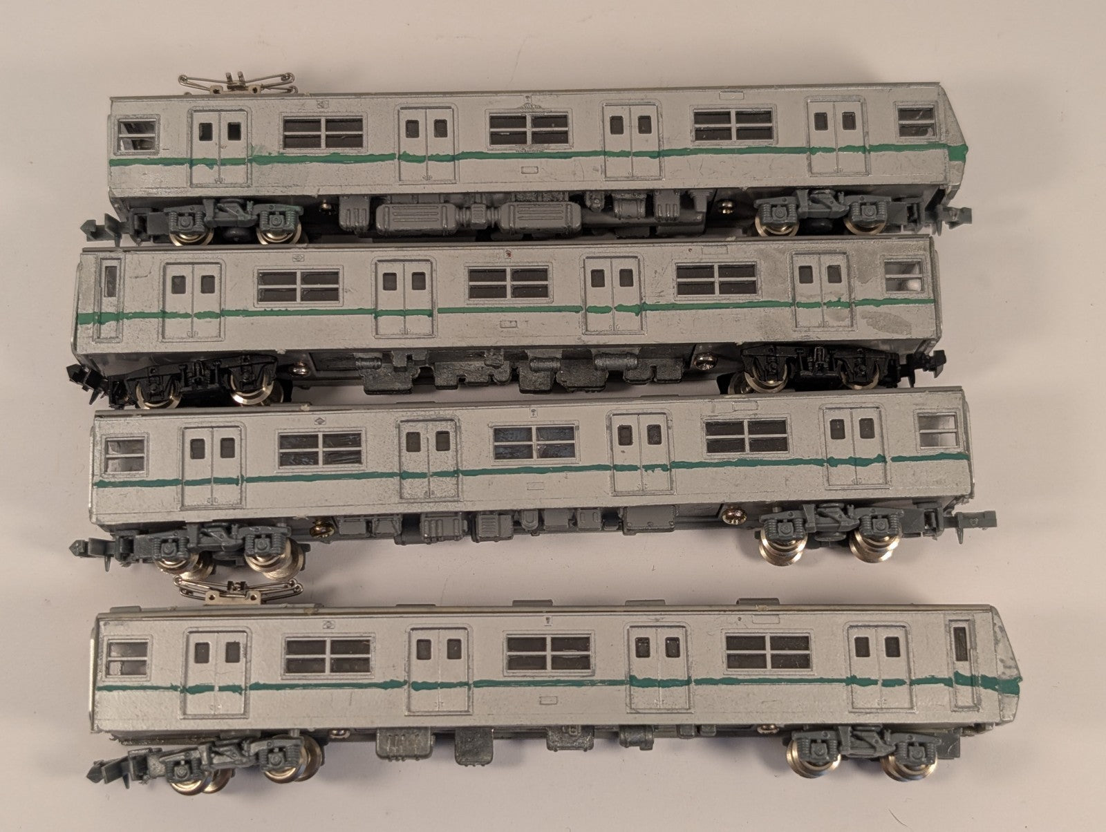 Kato N Scale Tokyo Metro Series 6000 Dummy Units Incomplete