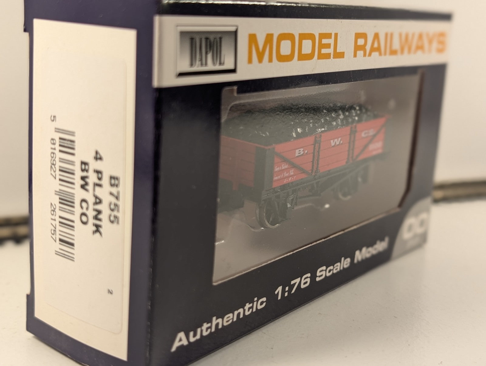 Dapol B755 OO Gauge B.W. Co 4 Plank Open Wagon Boxed