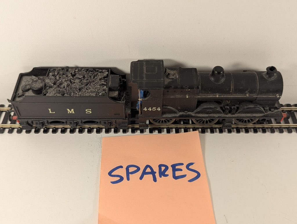 Airfix OO Gauge Fowler Class 4F 0-6-0 Steam Locomotive 4454 LMS Black 54122-6