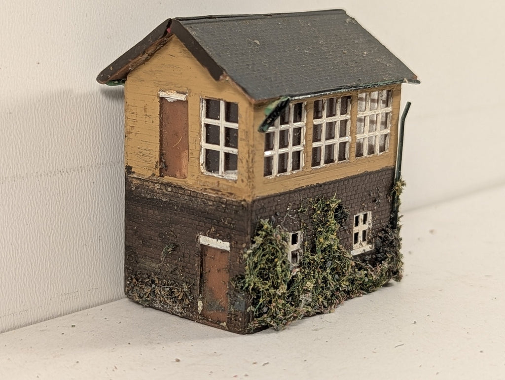 Hornby N Gauge Lyddle End Signal Box (Brick/Timber) Buildings & Structures N8008