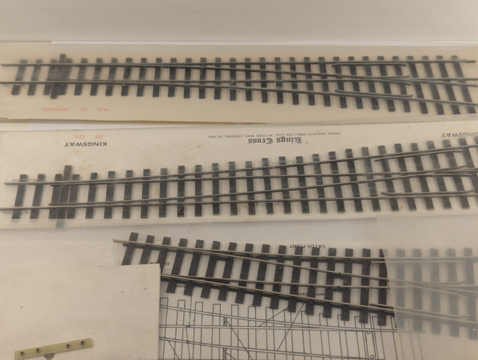 Job Lot of Kingsway Model Railway Points