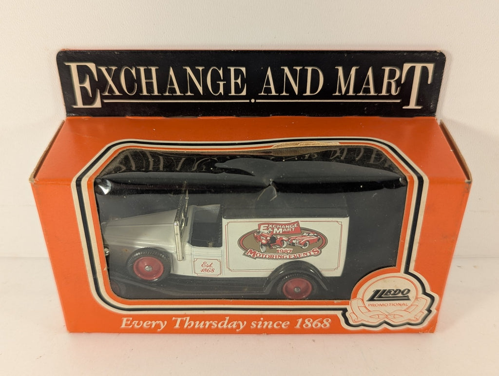 Lledo Exchange & Mart 1987 Motoring Events Promotional Van Die-cast Model Van
