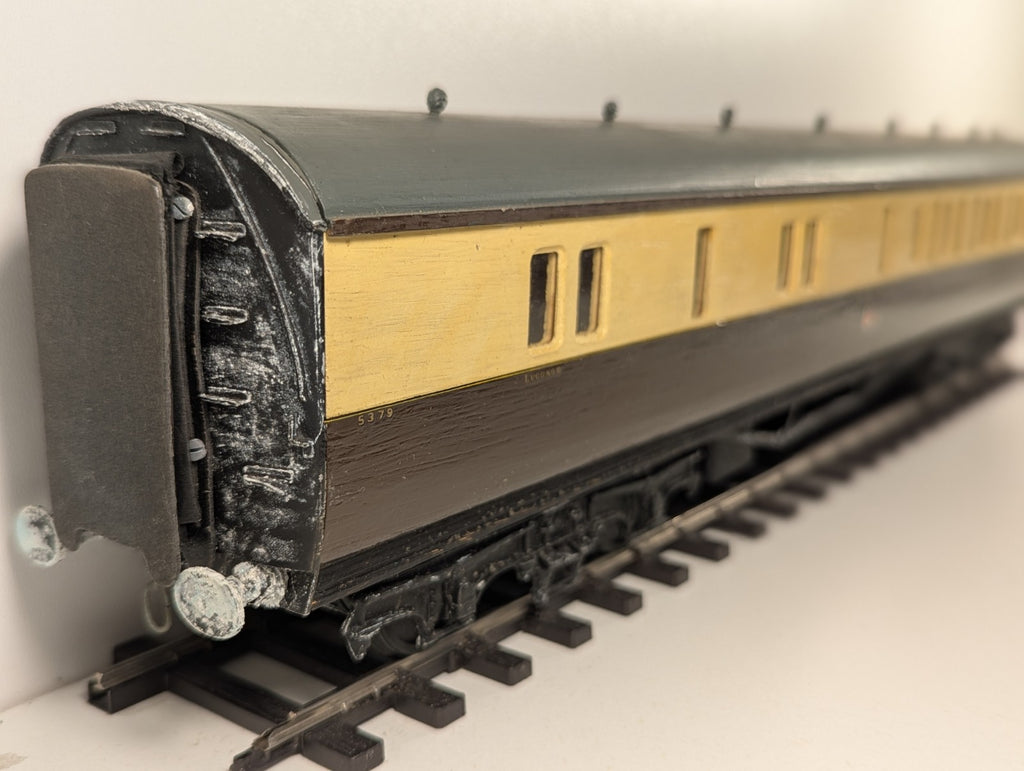 Kitbuilt O Gauge GWR Collett 57ft Bow End Brake Coach