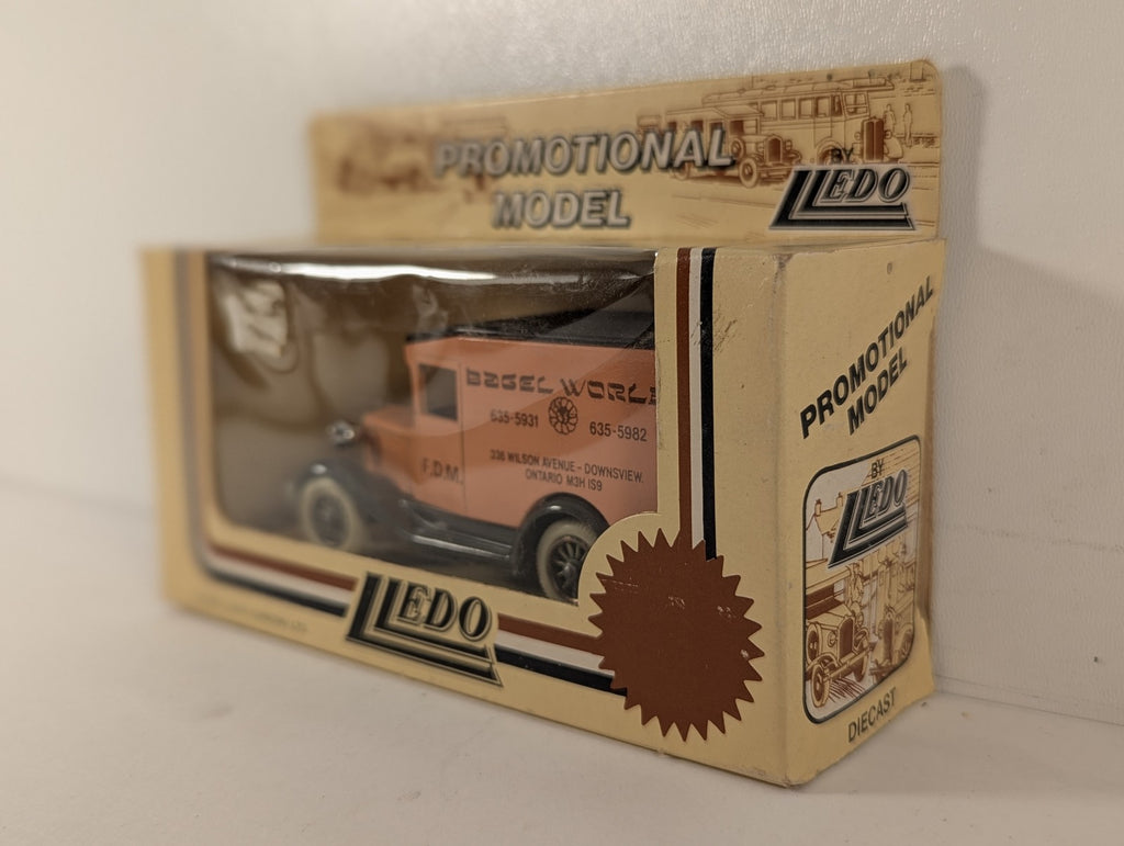 Lledo Ford Model A Delivery Van 'Bagel World' Diecast Van