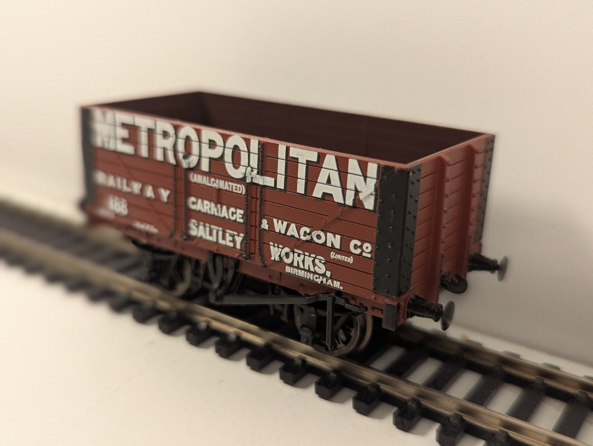 Bachmann 37-150K OO Gauge 8 Plank Wagon Metropolitan RCW