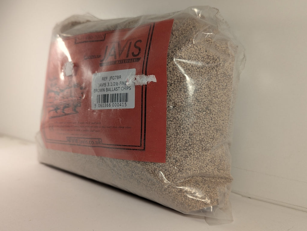 Javis Fine Brown Ballast Chips Scenic Materials JFG7BR