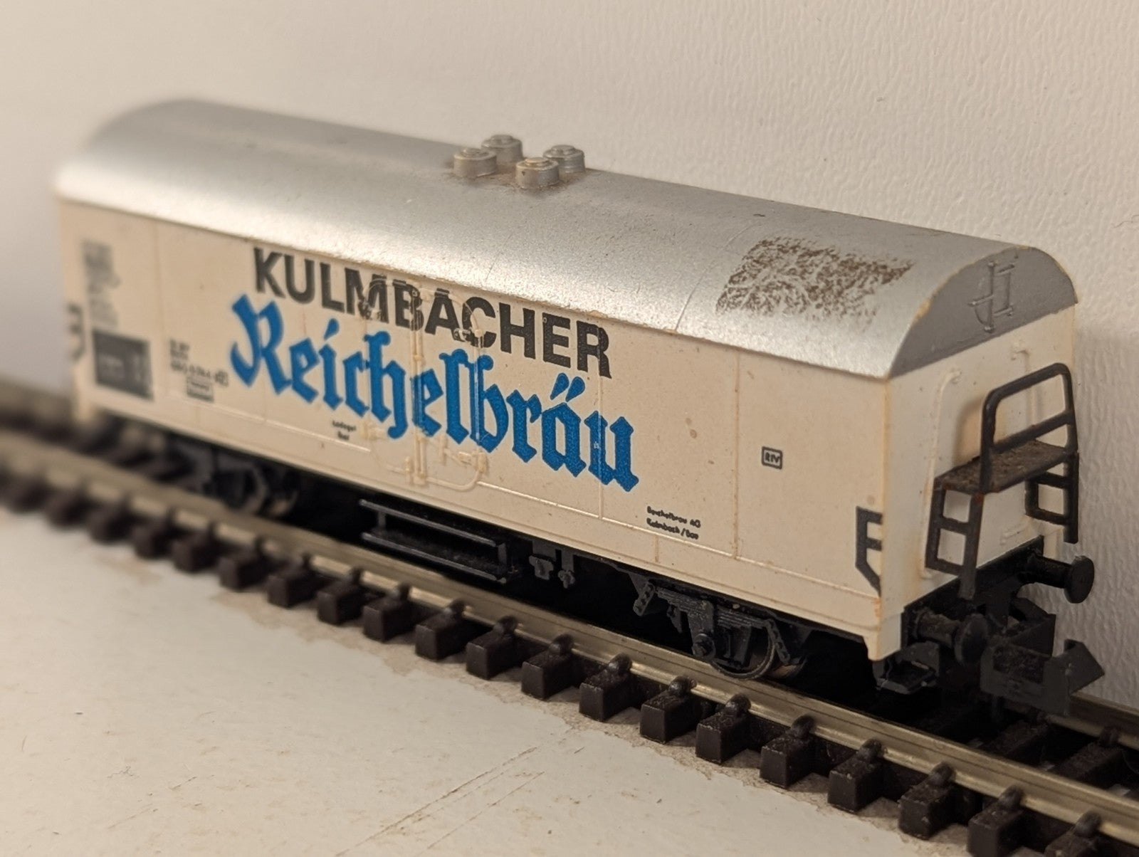 Fleischmann N Gauge Kulmbacher Reichelbräu Refrigerated Beer Wagon
