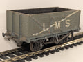 Kitbuilt OO Gauge LMS 7-Plank Mineral Wagon - Grey