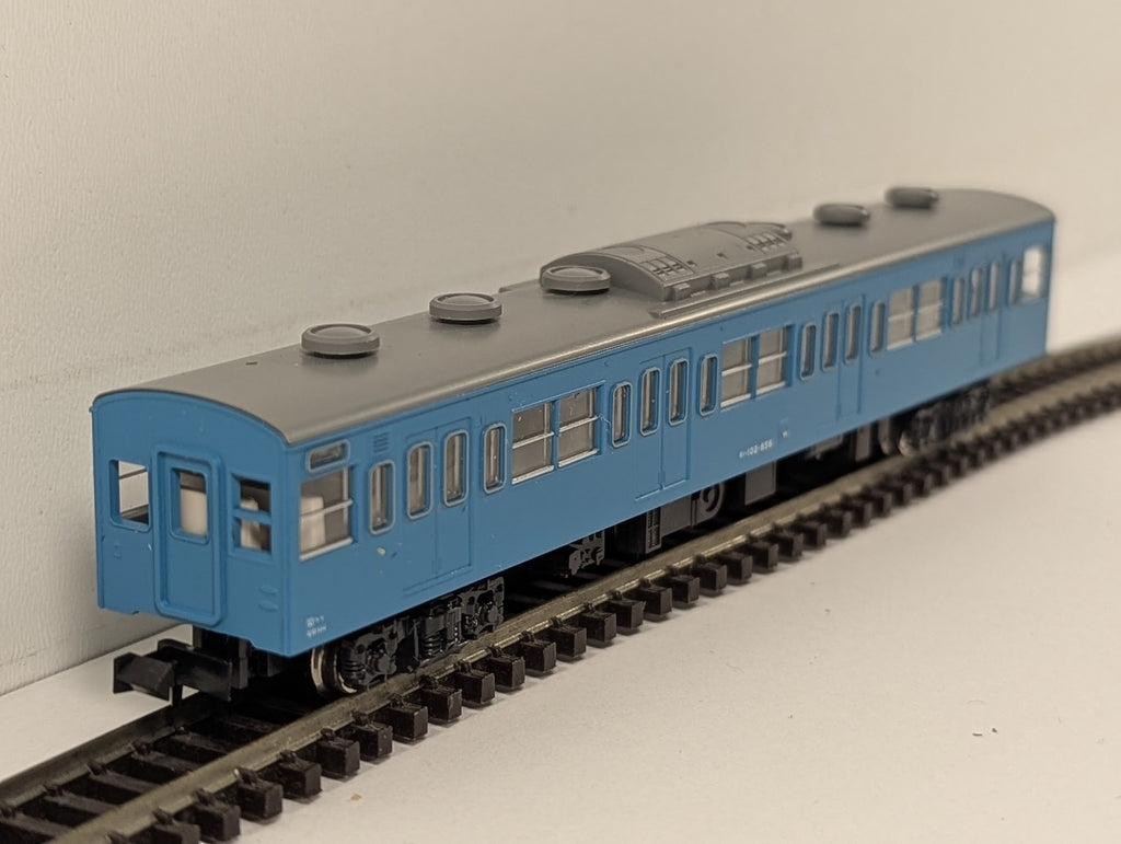 Kato N Gauge JNR Series 103 Moha 102-856 Passenger Coach JNR Sky Blue