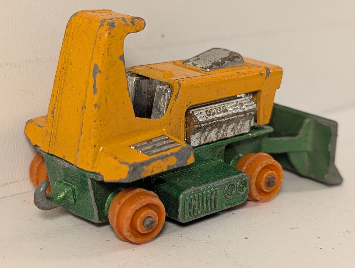 Matchbox Big Bull Die-cast Vehicle Yellow and Green 12