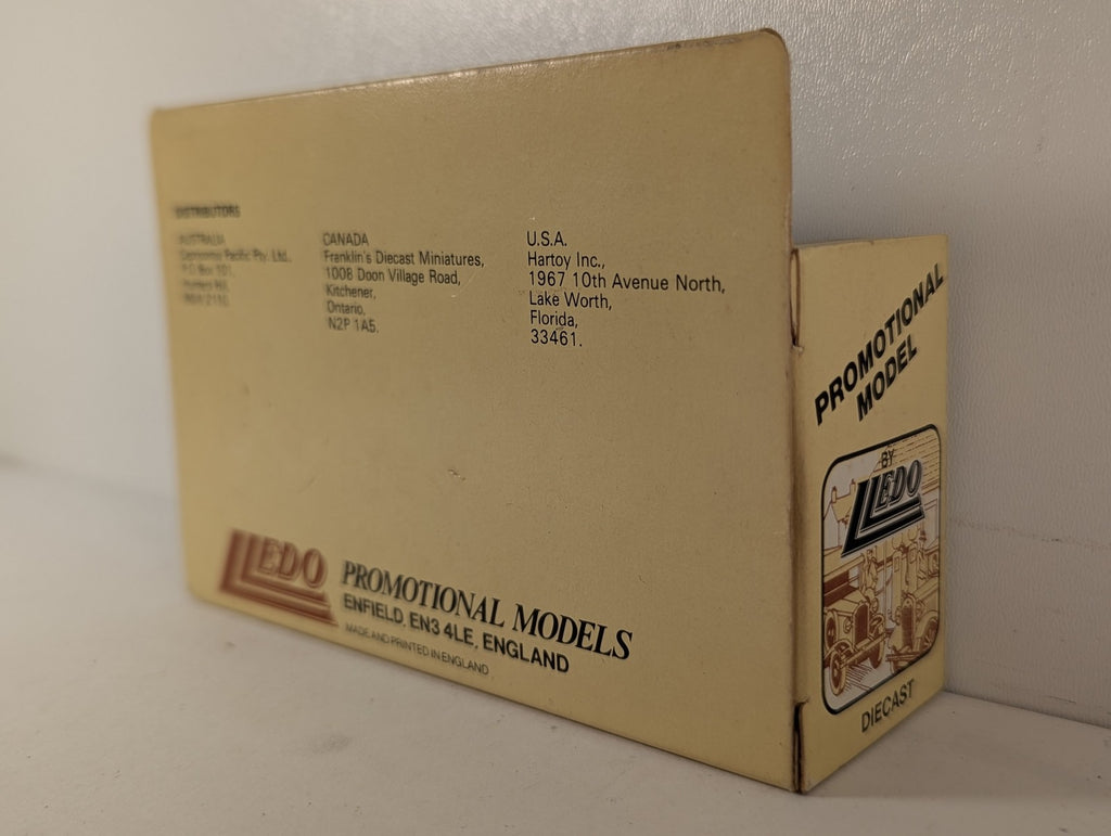 Lledo Vintage Ford Model T Bus Die-cast Bus 103 Oxford Red & Brown