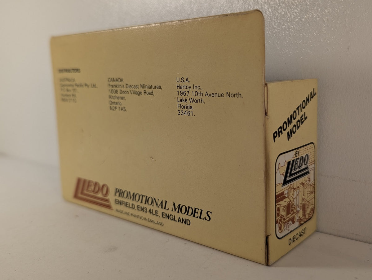 Lledo Vintage Ford Model T Bus Die-cast Bus 103 Oxford Red & Brown