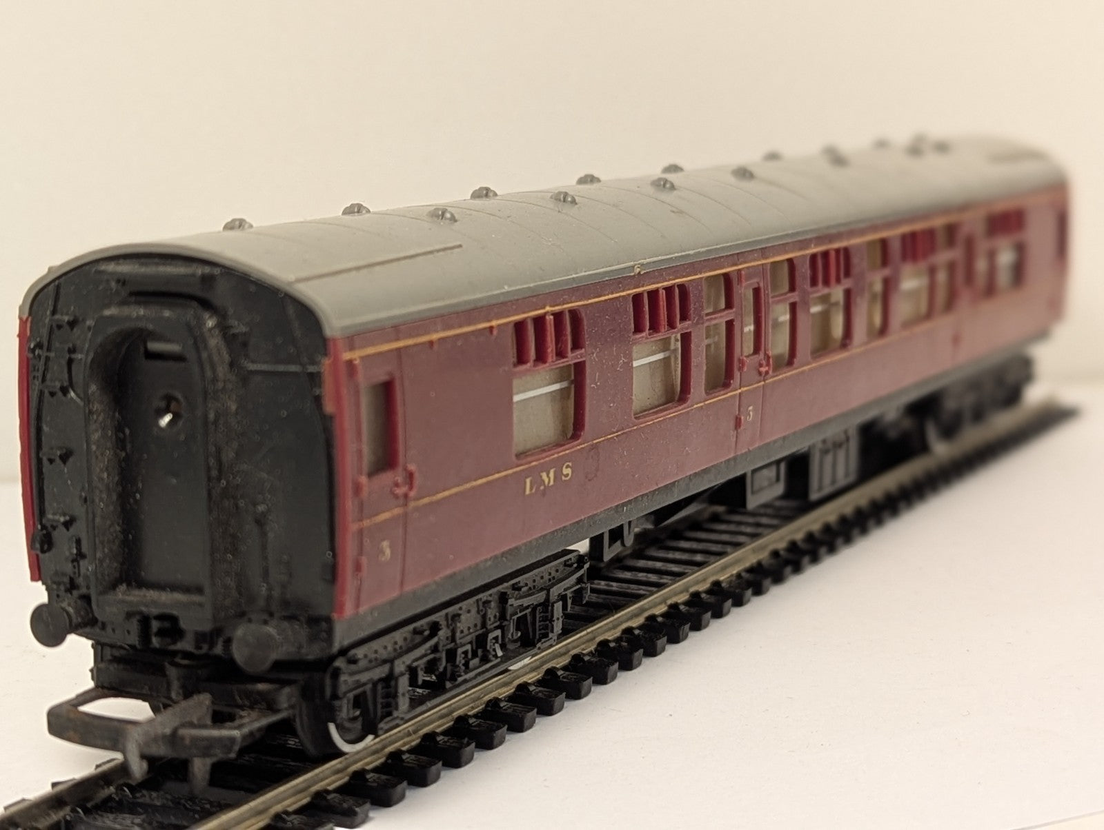 Tri-ang R936 OO Gauge LMS Corridor Brake 3rd Coach
