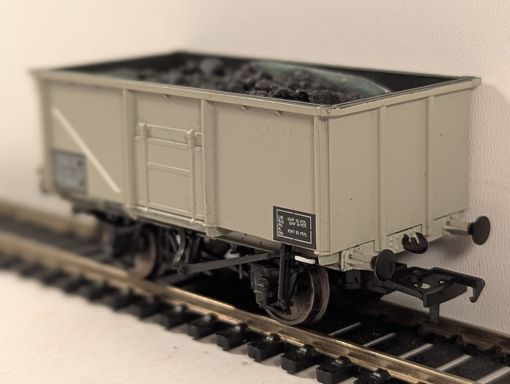 Bachmann OO Gauge 16 Ton Steel Mineral Wagon Goods Wagon B119610 BR Grey 37-250A