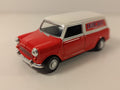 Oxford Diecast Mini Van “Diecast Collector” Red with White Roof