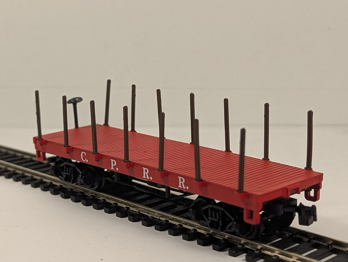 Bachmann HO Gauge 34' Old Time Flat Car Central Pacific Railroad (C.P.R.R.)