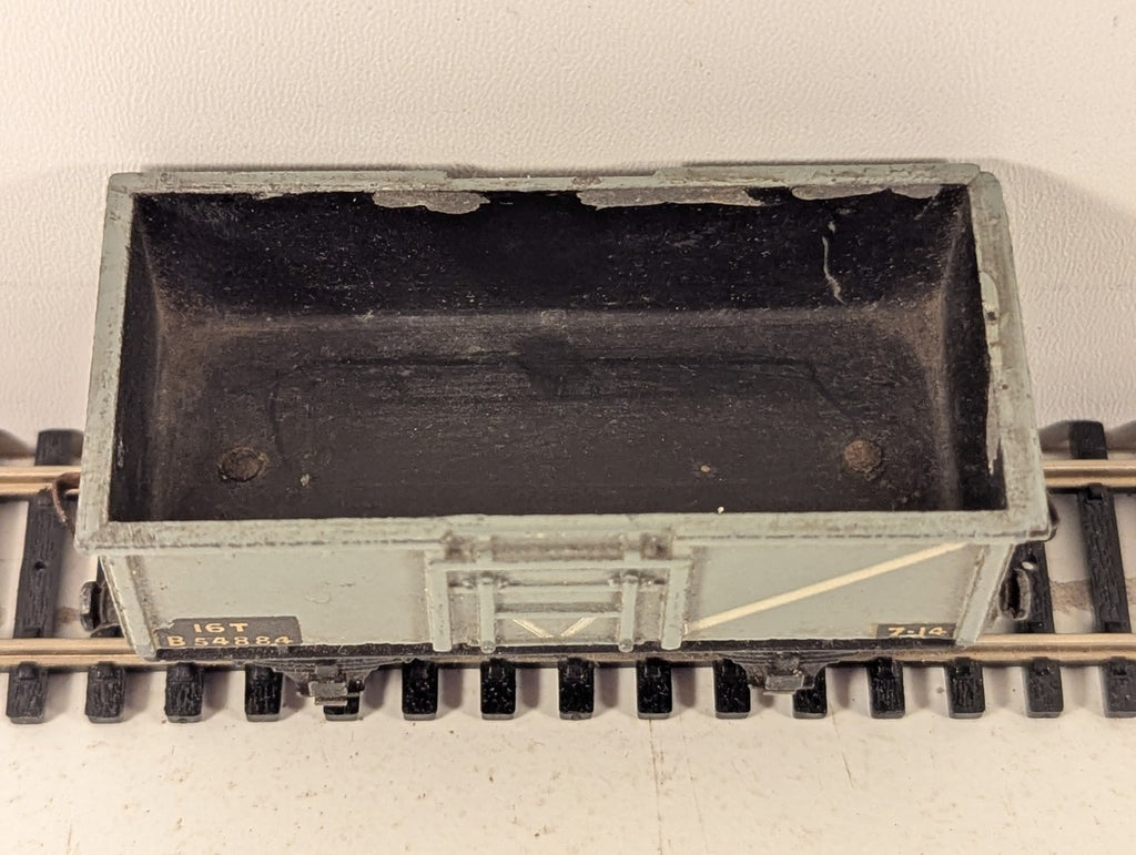 Hornby Dublo 32056/32057 BR 16 Ton Mineral Wagon Grey OO Gauge