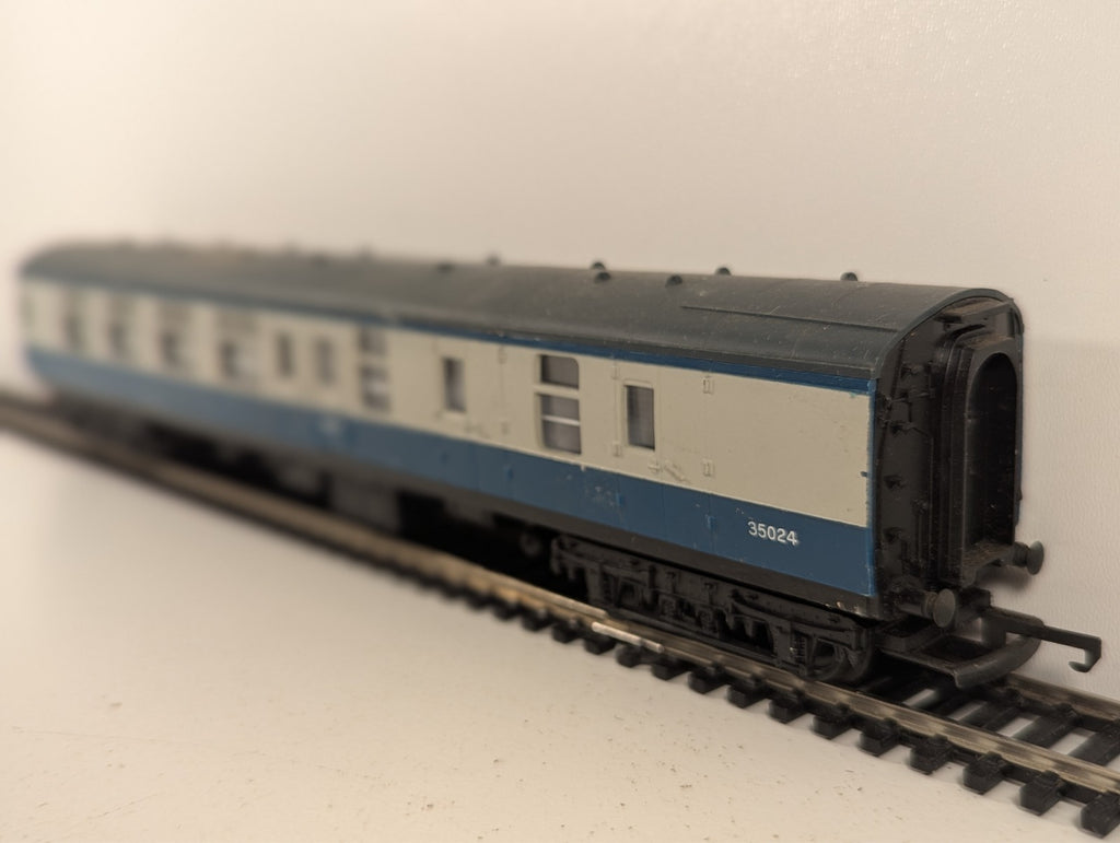 Tri-ang OO Gauge BR Blue/Grey Mk1 Brake Second Coach
