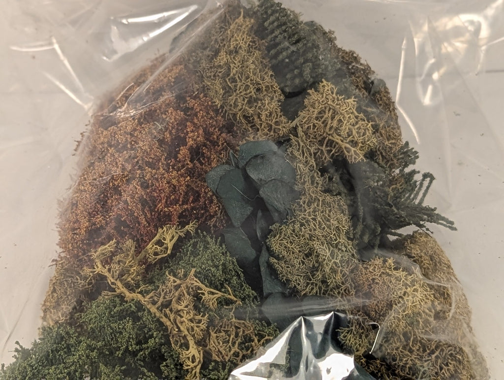 Mixed Moss and Foliage Assortment Scenic Materials