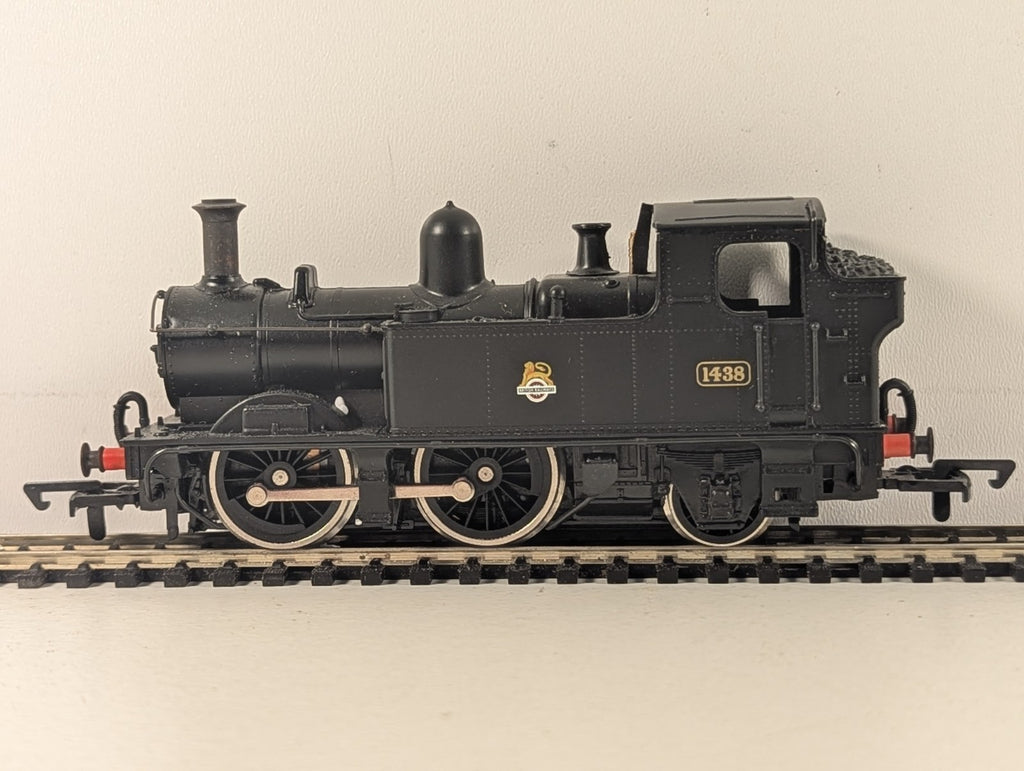 Dapol OO Gauge Class 14xx 0-4-2T Steam Locomotive 1438 BR Black