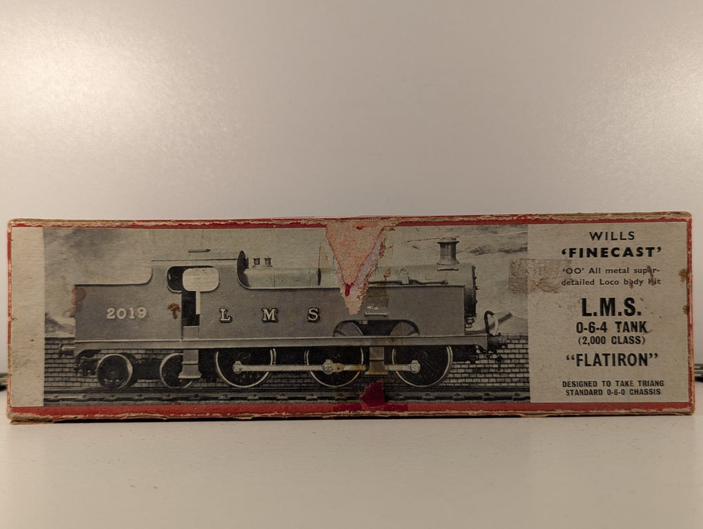 Wills Finecast OO Gauge L.M.S. 0-6-4 Tank (2,000 Class) 'Flatiron'
