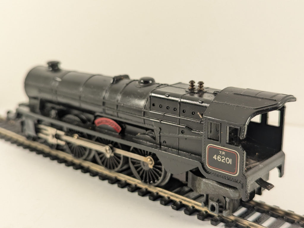 Tri-ang R50 OOGauge BRBlack PrincessElizabeth 4-6-2 SteamLocomotive - Non-Runner