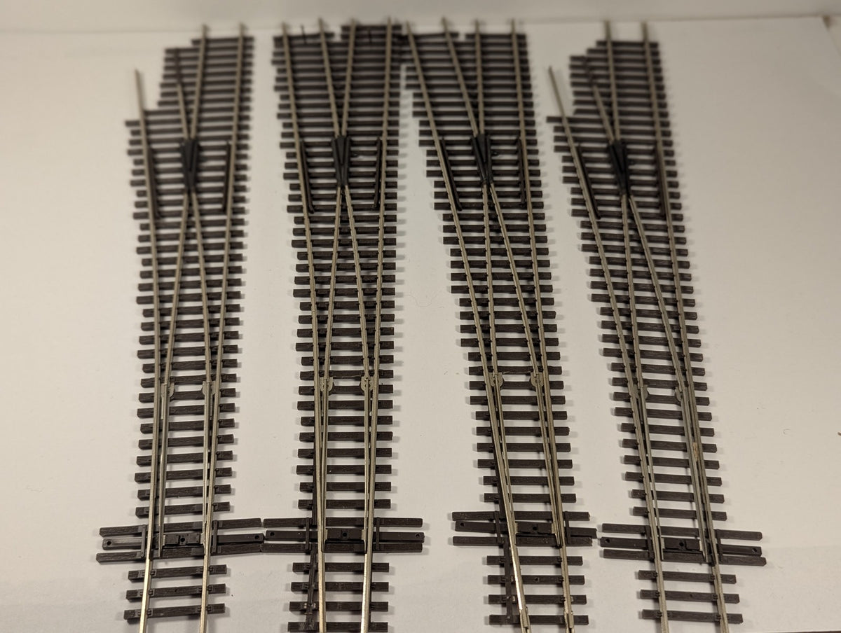 Atlas HO Gauge Code 83 Super Track No. 6 Turnouts
