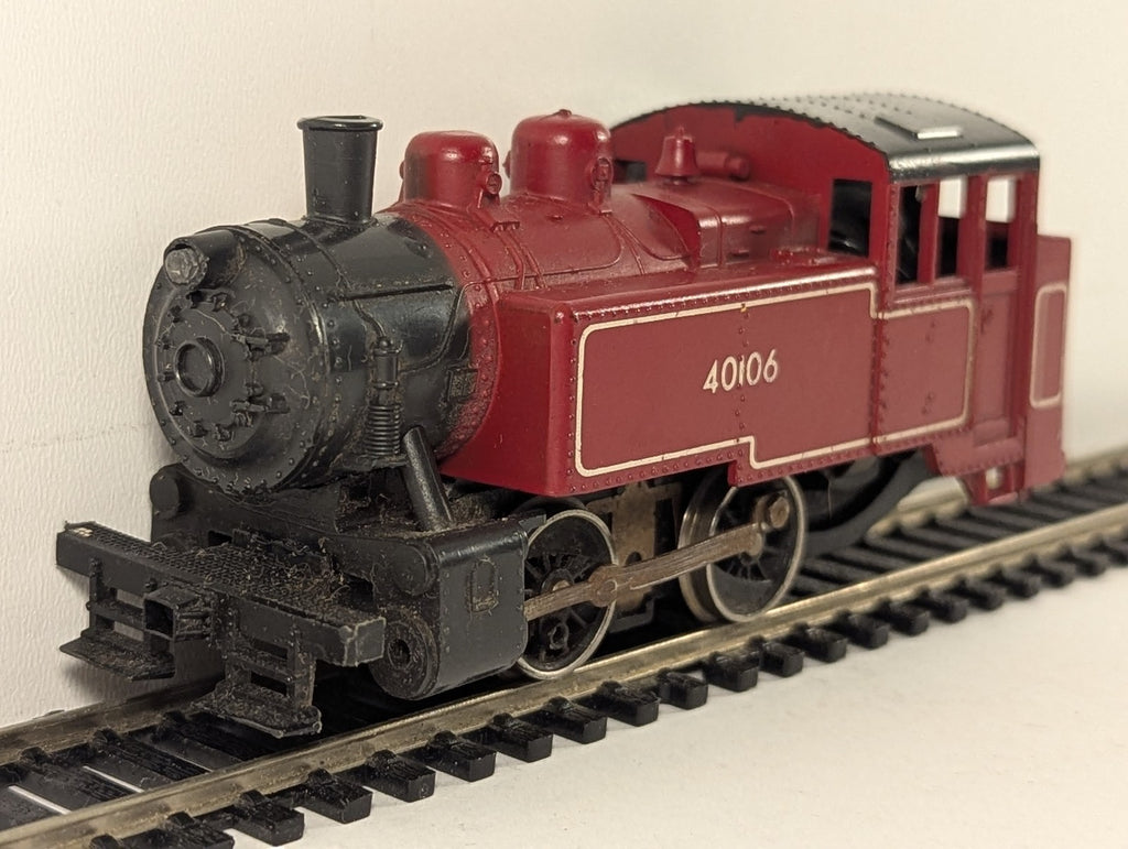 Lima OO Gauge 0-4-0 Tank Locomotive Steam Locomotive 40106 LMS Red