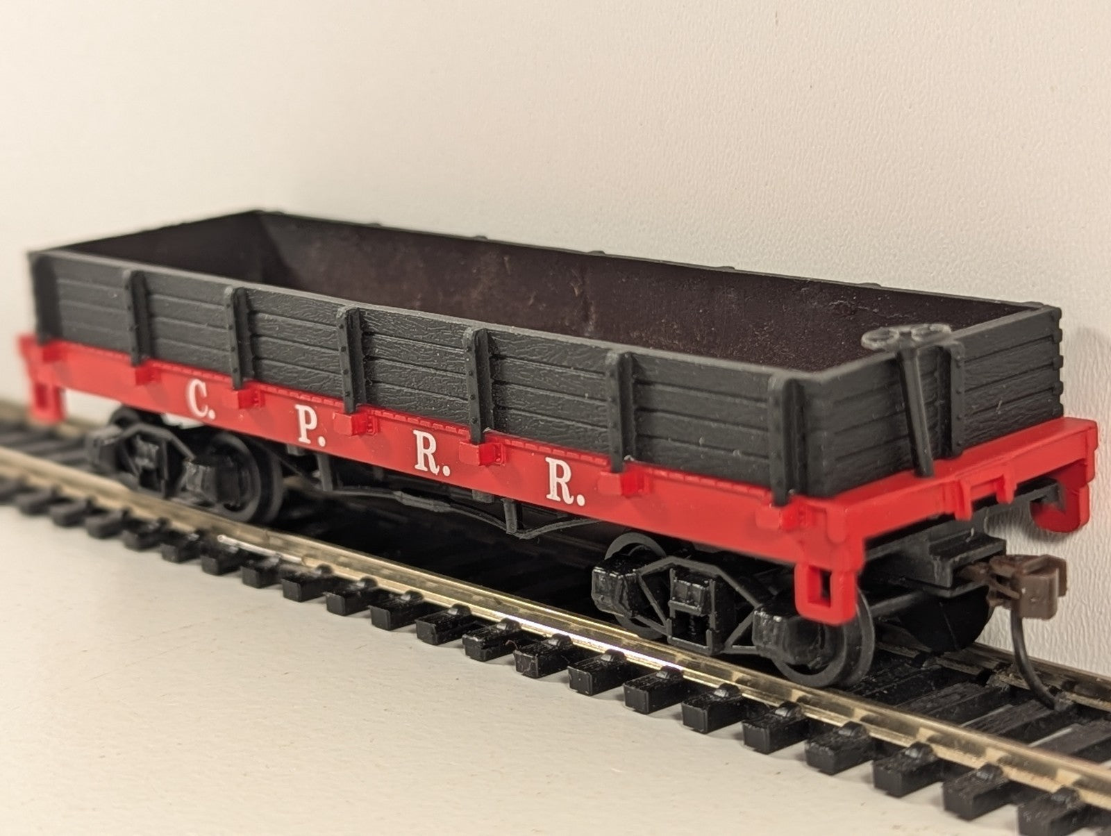Bachmann HO Scale Old-Time Gondola Car "C.P.R.R." - Boxed