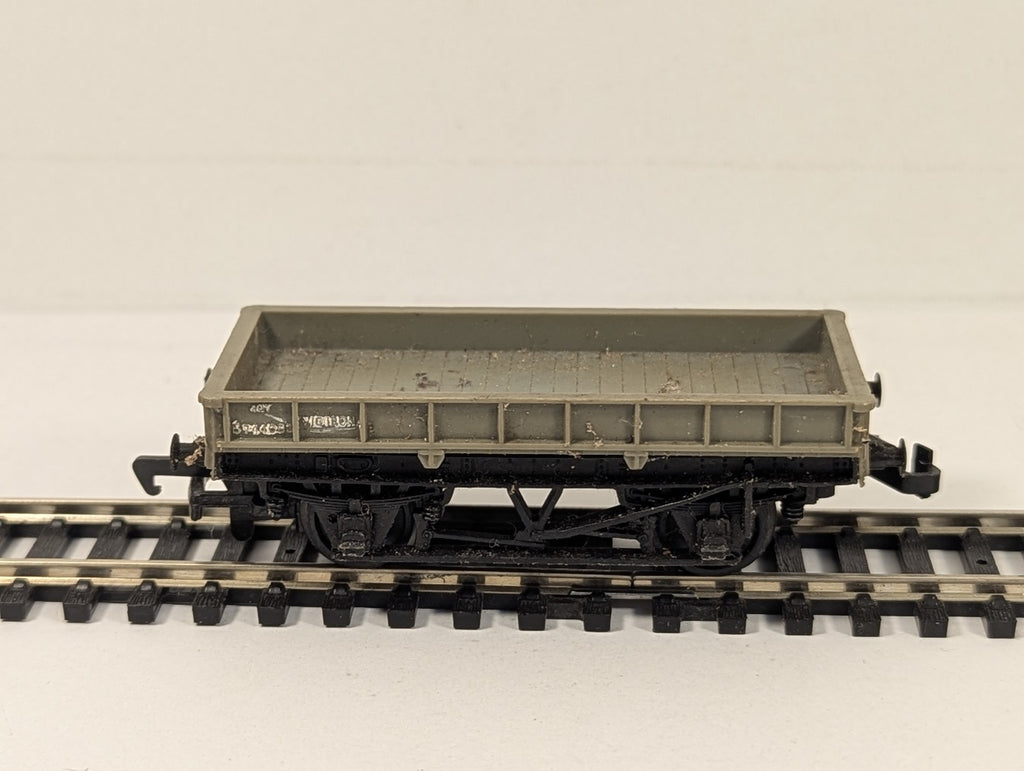British Trix OO Gauge 20T Pig Iron Wagon Goods Wagon B74608 BR Grey Convertor