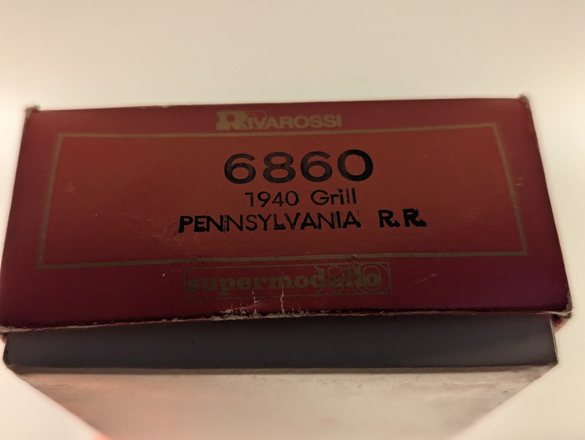 Rivarossi HO Gauge 1940 Grill Car Passenger Coach 4501 Pennsylvania Railroad