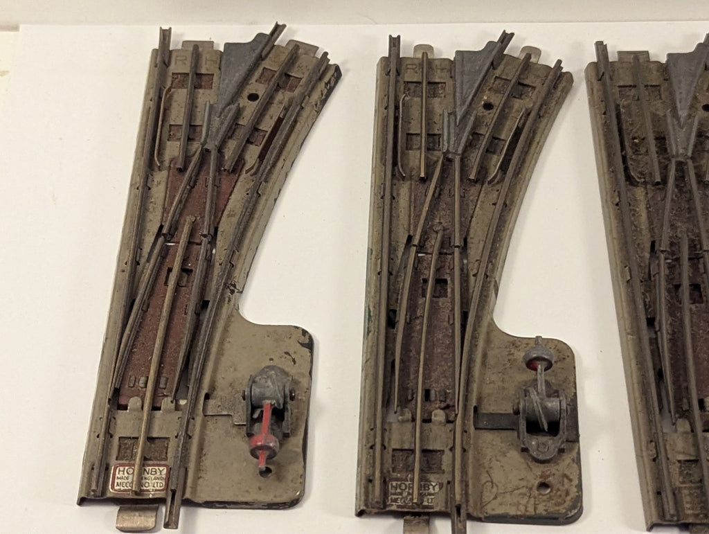 Hornby Dublo OO Gauge 3 Rail Right-Hand Points Job Lot