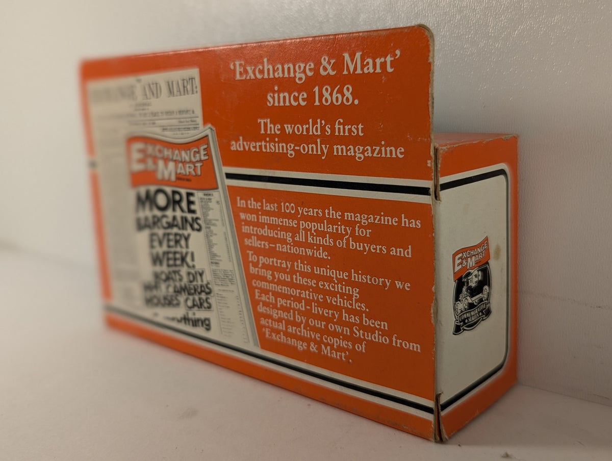 Lledo London Transport Single Decker Bus 'Exchange & Mart' Die-cast Model Bus