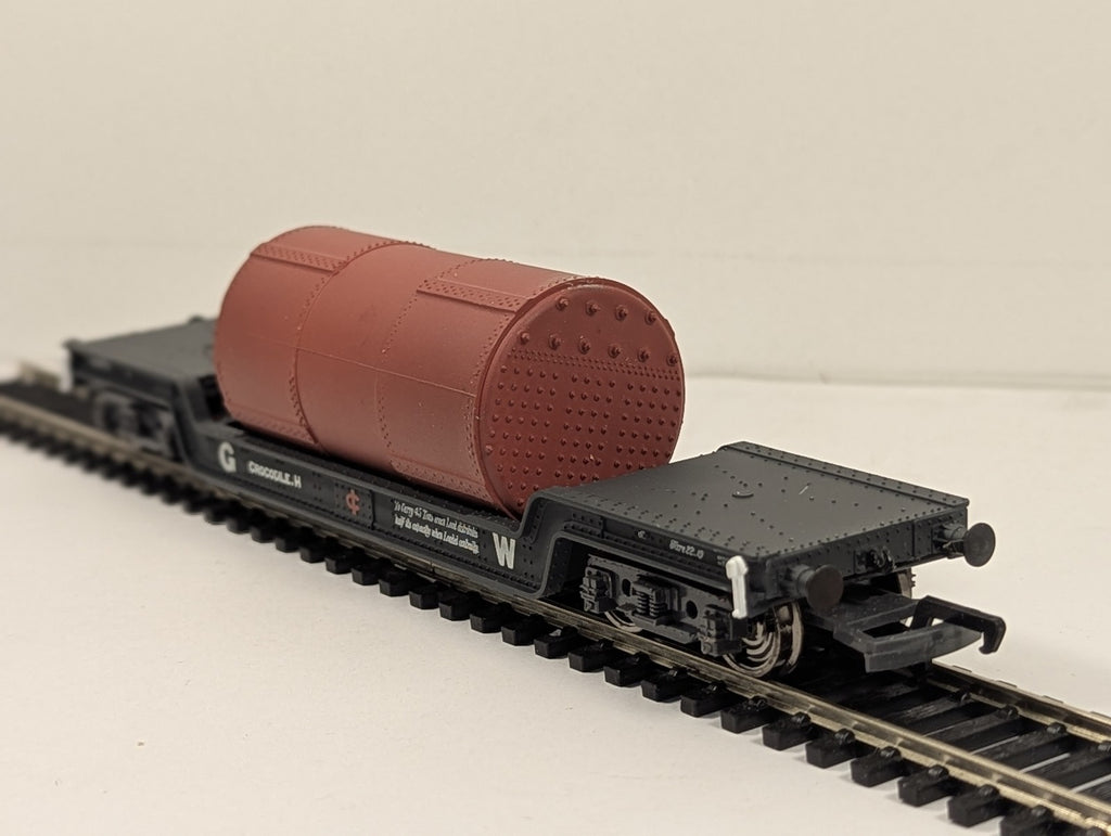 Mainline OO Gauge 45 Ton Bogie Well Wagon 'Crocodile H' Goods Wagon 41973