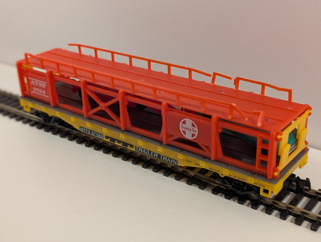 Life-Like HO Scale Auto-Rack Flat Car – For Restoration
