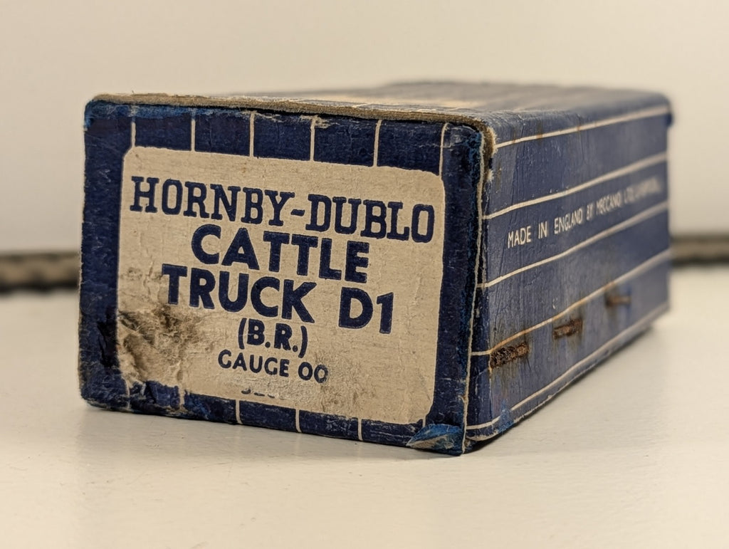 Hornby Dublo OO Gauge Brown D1 Cattle Truck - Boxed