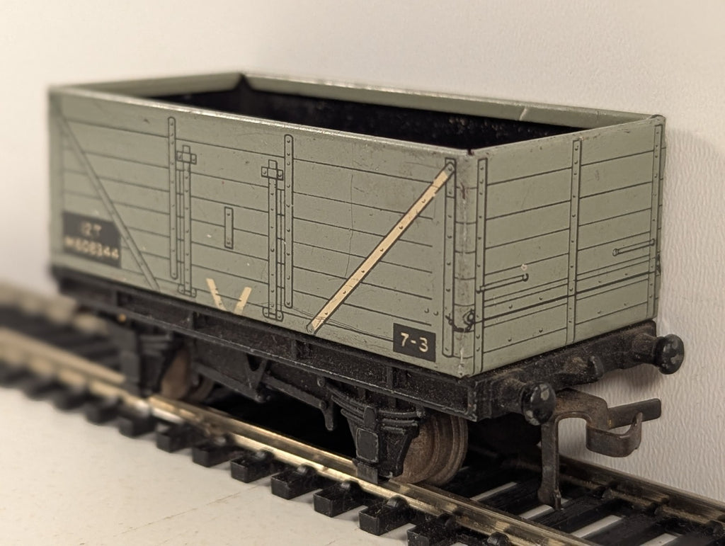 Hornby Dublo OO Gauge 12-Ton Open Wagon Wagons M608344 BR Grey D1