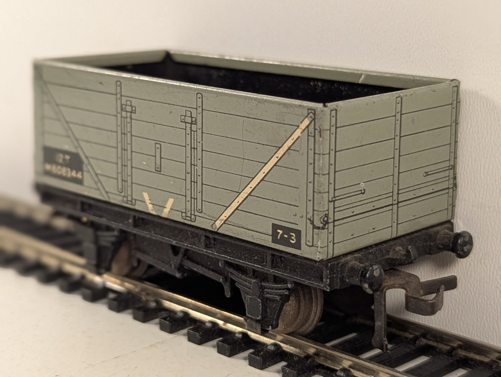 Hornby Dublo OO Gauge 12-Ton Open Wagon Wagons M608344 BR Grey D1