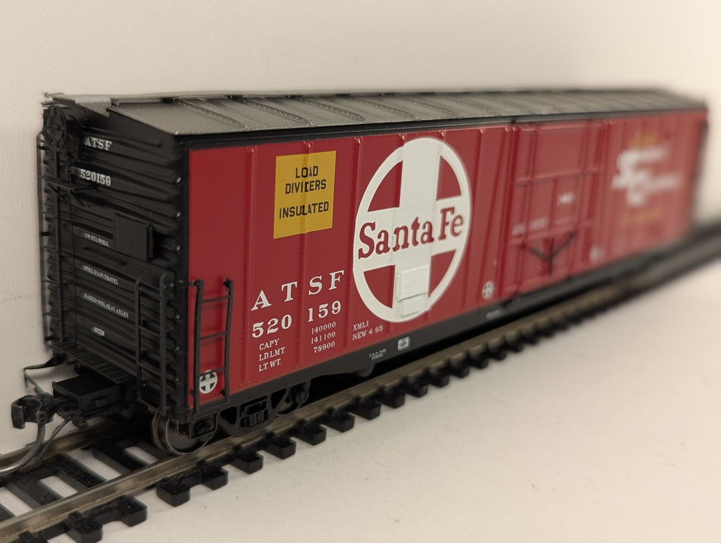 Moloco HO Scale Topeka Shops 50ft Bx-94 Boxcar 520159 ATSF Red (Santa Fe)