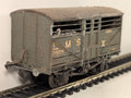 Kitbuilt OO Gauge LMS Cattle Wagon 710034 LMS Grey