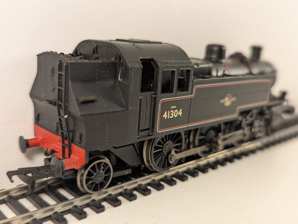 Bachmann 31-452C OO Gauge Ivatt 2MT Tank 41304 BR Black - Boxed