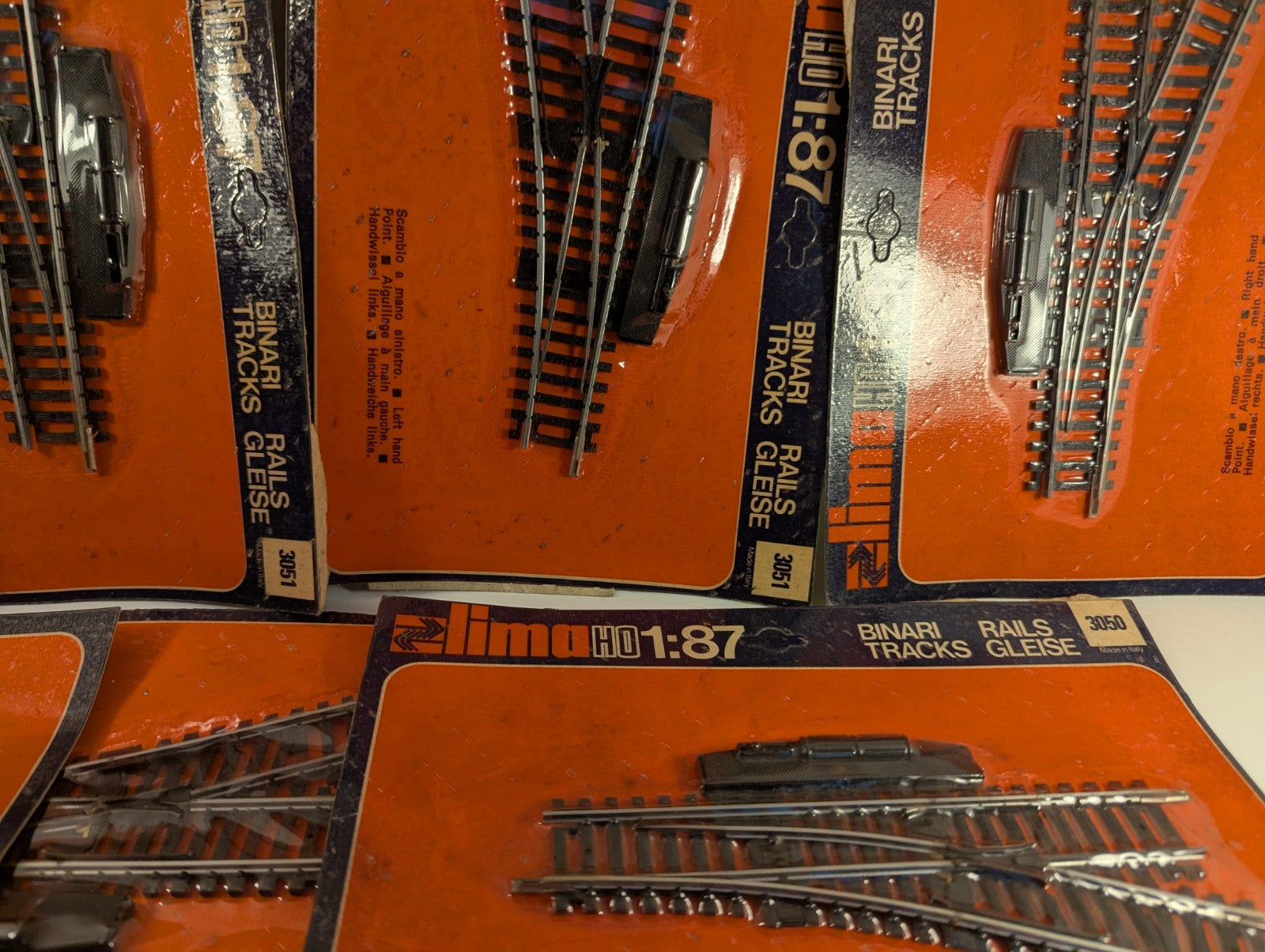 Job Lot of Lima OO Gauge Model Railway Points