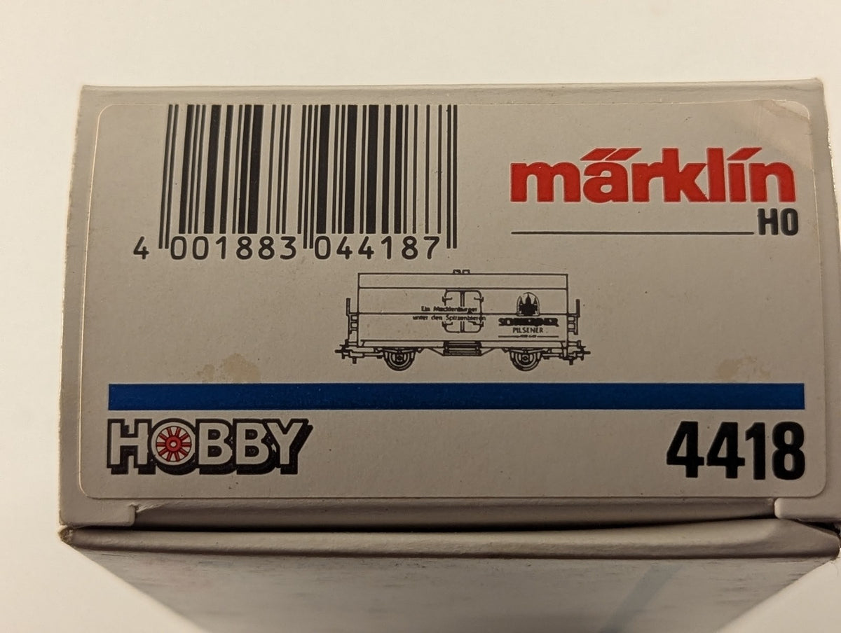 Märklin HO Scale Schweriner Pilsener Beer Wagon Goods Wagon 816 2523-0
