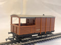 Tri-ang Railways R124 OO Gauge Brown Brake Van Boxed