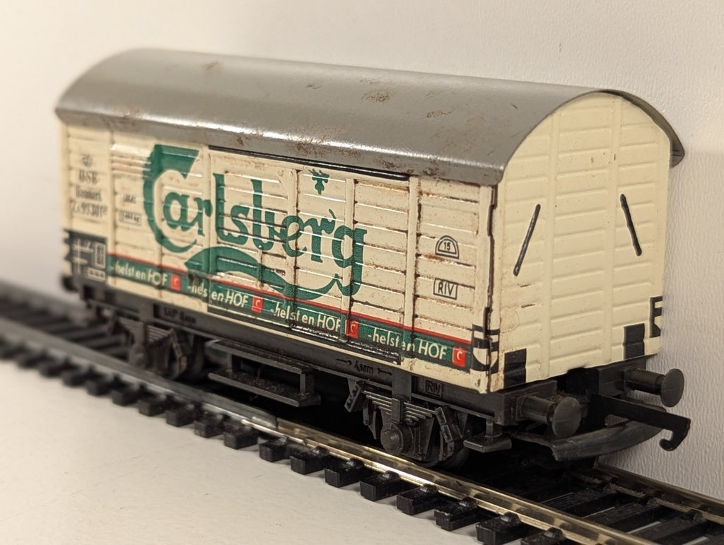Fleischmann HO Gauge Carlsberg Beer Goods Wagon