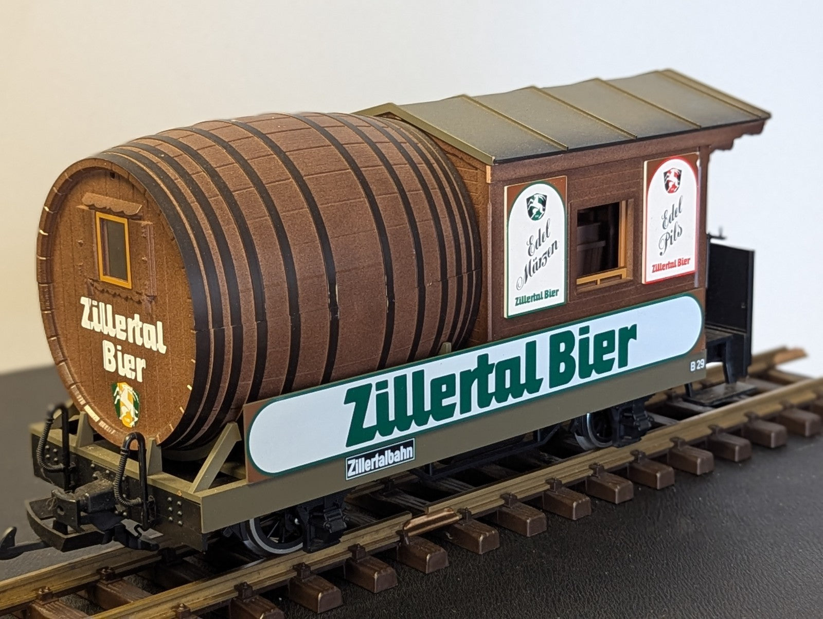 LGB G Scale Zillertal Bier Barrel Wagon Goods Wagon B 29
