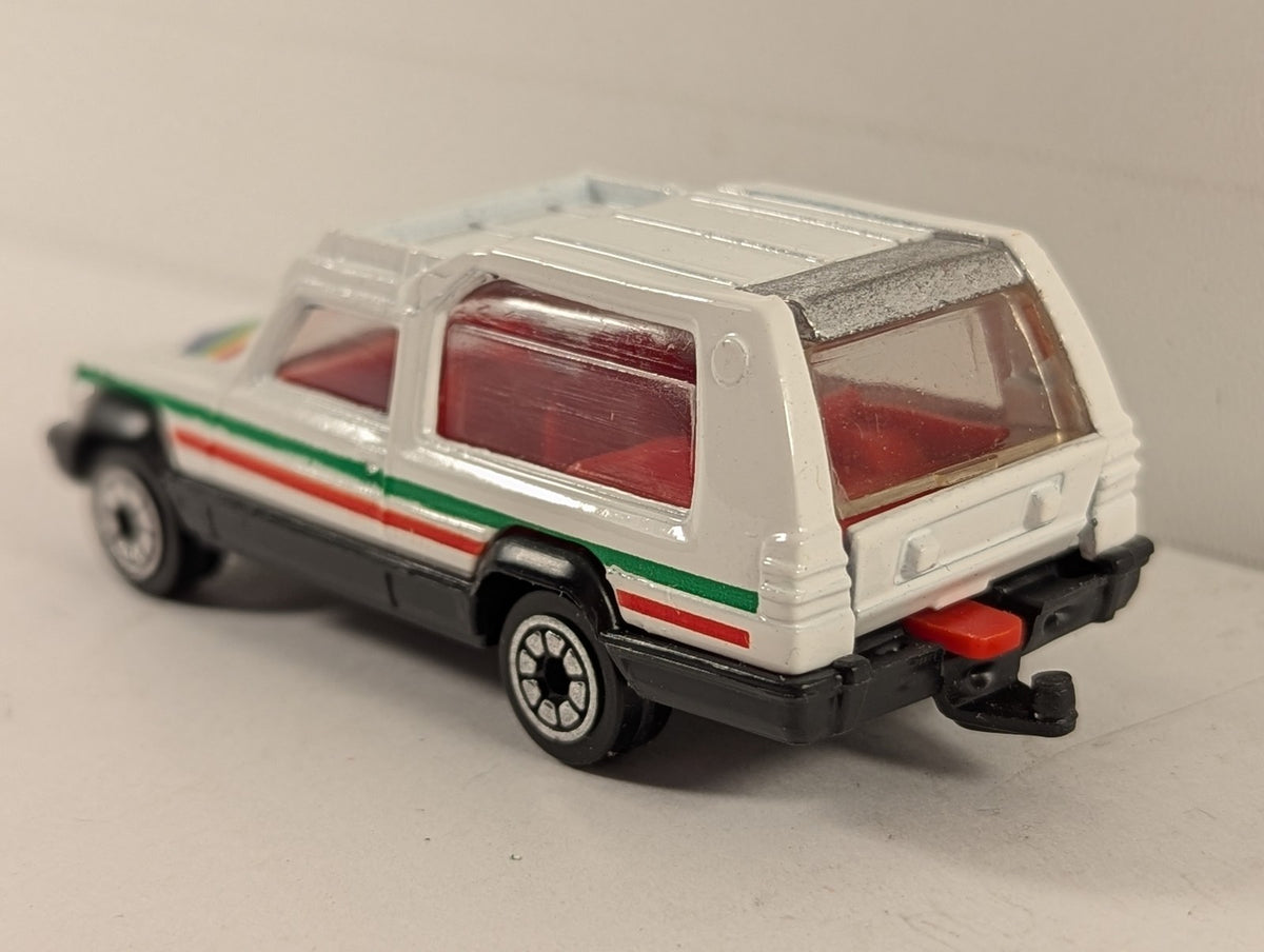 Corgi Matra Rancho Die-cast Vehicle White with rainbow bonnet decal