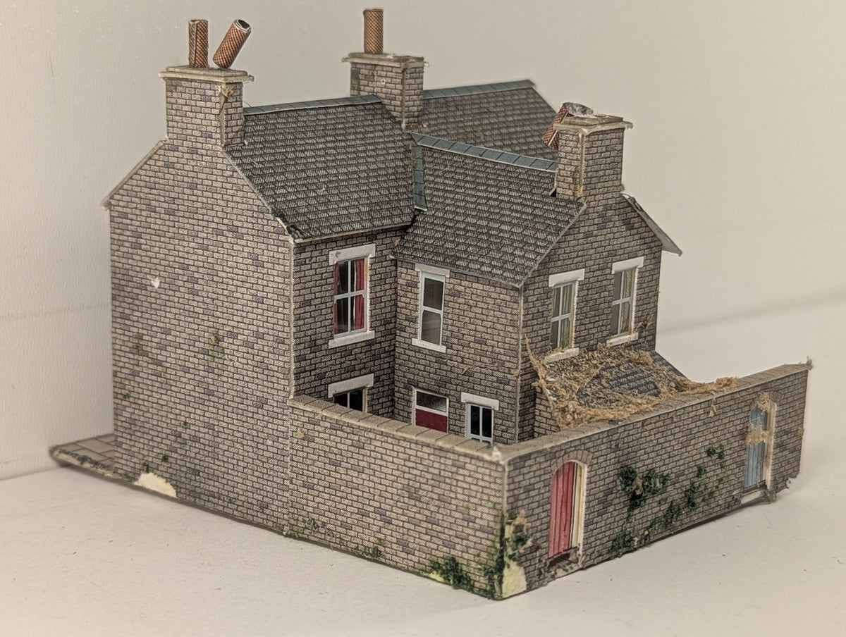 Metcalfe OO Gauge Stone Terraced Houses Building PO228